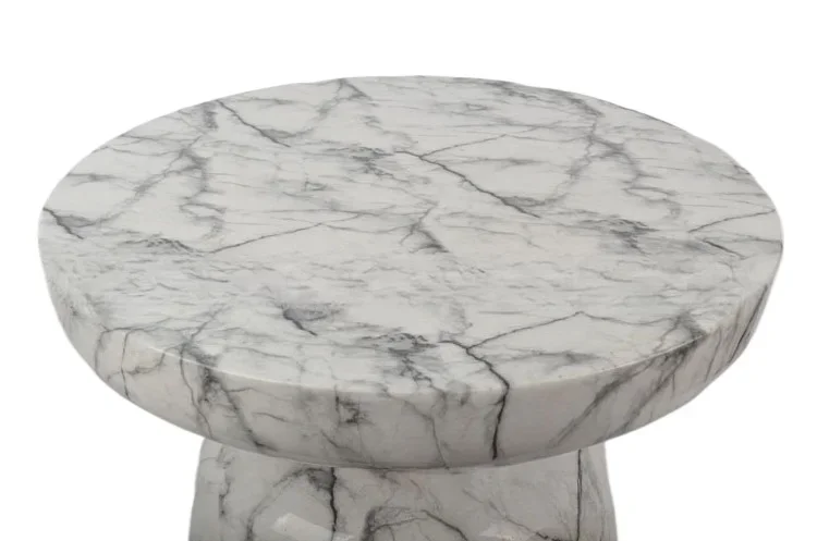 Ceramic white marble pattern, Nordic modern home simplicity, ceramic table ornament 6