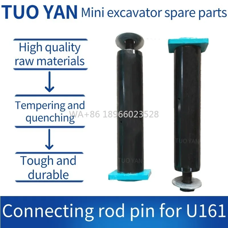 Fabriklieferung Ersatzteile für Minibagger Kubota U161 Schaufstift H-Rahmen Pleuel U155 Buchsen Schaufel H-Link