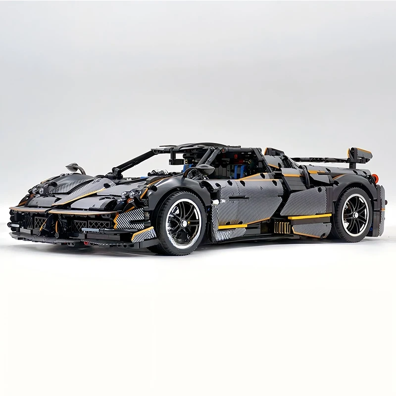 Mold King 13182 การวิเคราะห์รถบล็อกอาคารSuper Sport Racingรถประกอบ 1:8 รถปริศนาDIYของเล่นเด็กคริสต์มาสของขวัญ