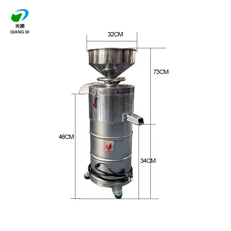 ماكينة طحن حليب توفو الصويا التجارية الصغيرة المصنوعة من الفولاذ المقاوم للصدأ #3