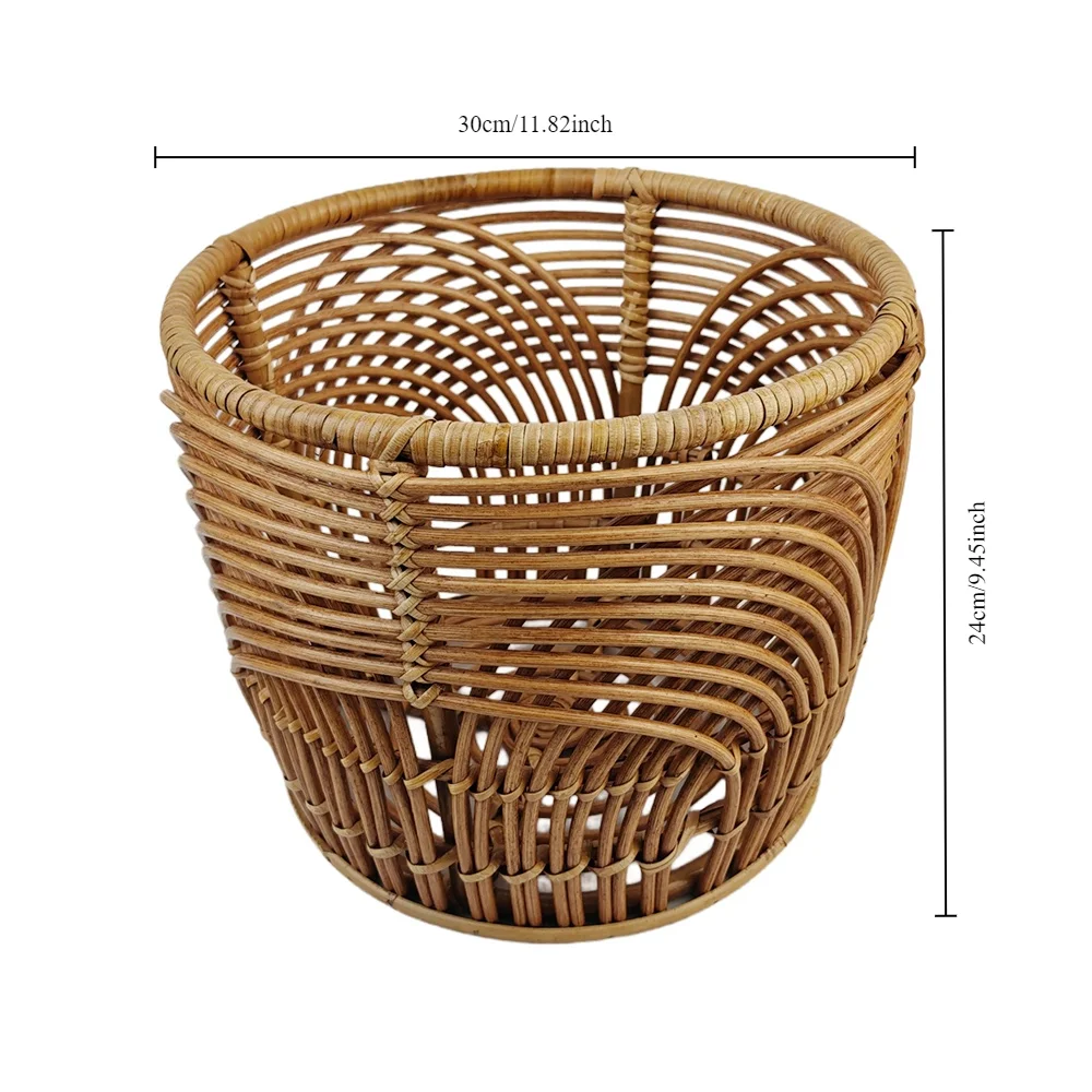 Handmade Newborn Photography Props Basket Baby Posing Chair New Born Photo Prop Furniture Baby Rattan Tub Crib Fotografia