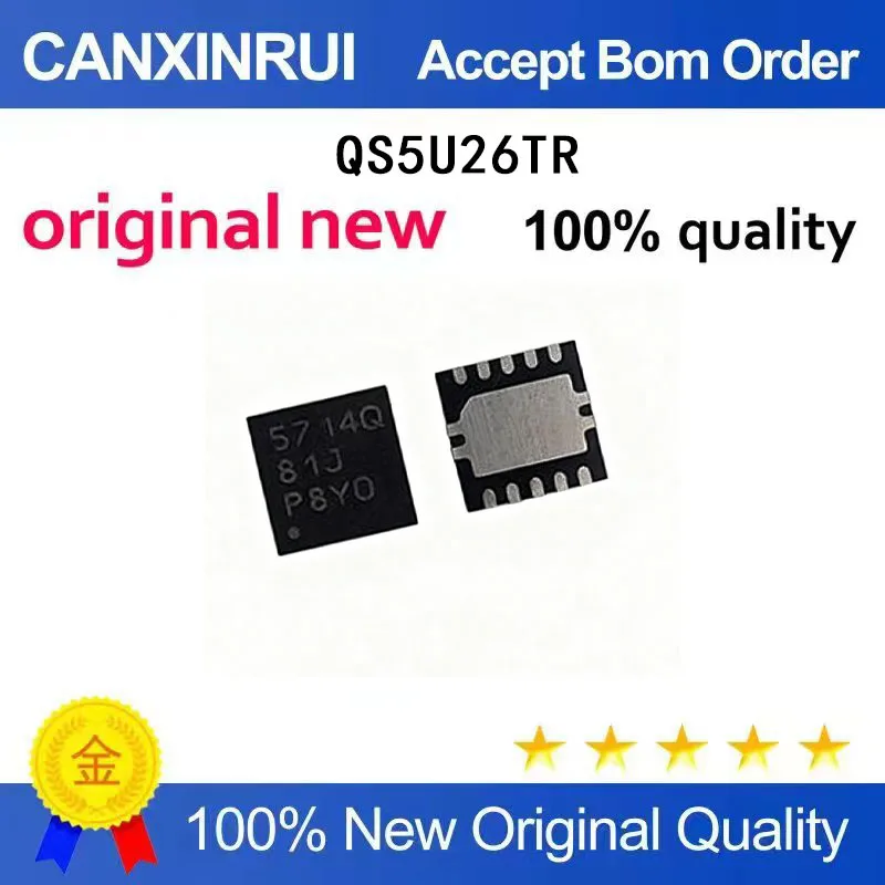 

(5-100 Pieces) Brand new original QS5U26TR silk screen U26 SOT23-5 spot chip IC
