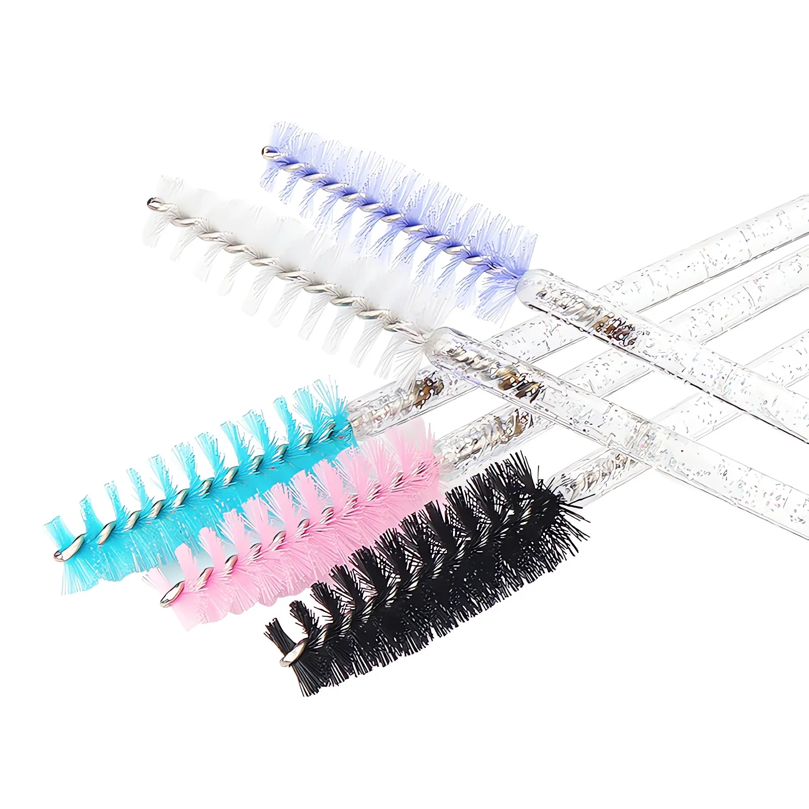 Brosses à cils professionnelles en cristal de poulet, baguettes de mascara, extension de cils, ensemble d'outils de maquillage Eyebloggand, 50 pièces