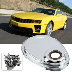 Timing Chain Cover Kit Gasket Seal Bolts For Chevy SBC 283 327 305 350 383 400 Engines