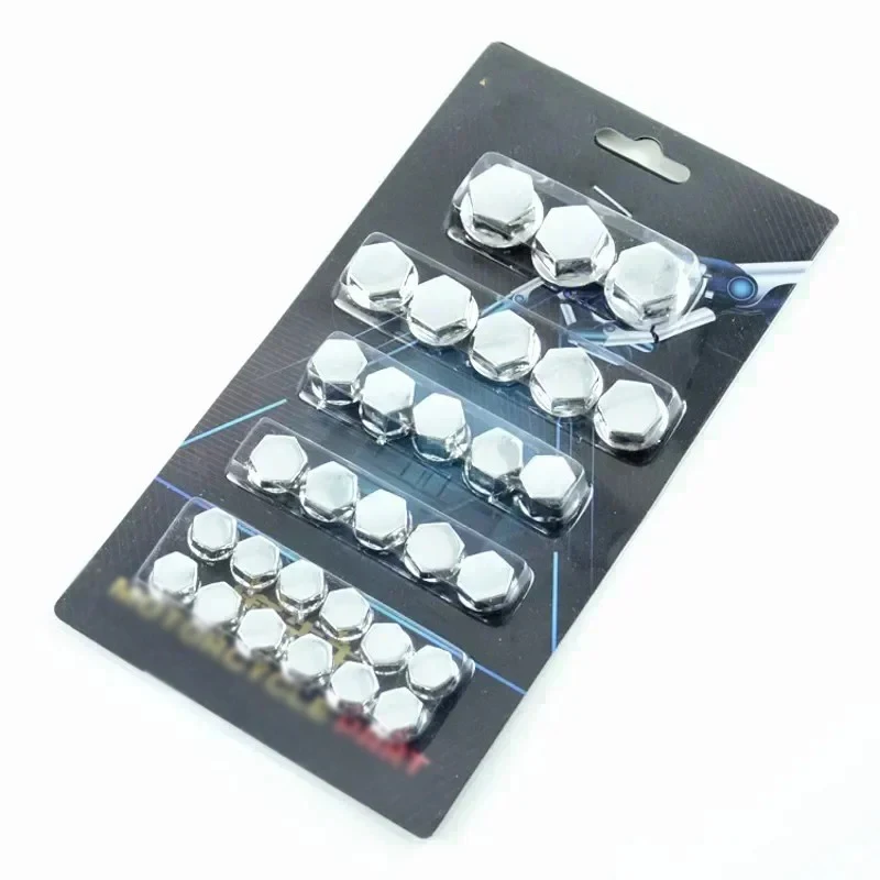 30Pcs Motorrad Modifikation Kopf Abdeckung Zubehör Schraube Dekorative Teile Für Yamaha Kawasaki Honda Muttern Styling Abdeckung