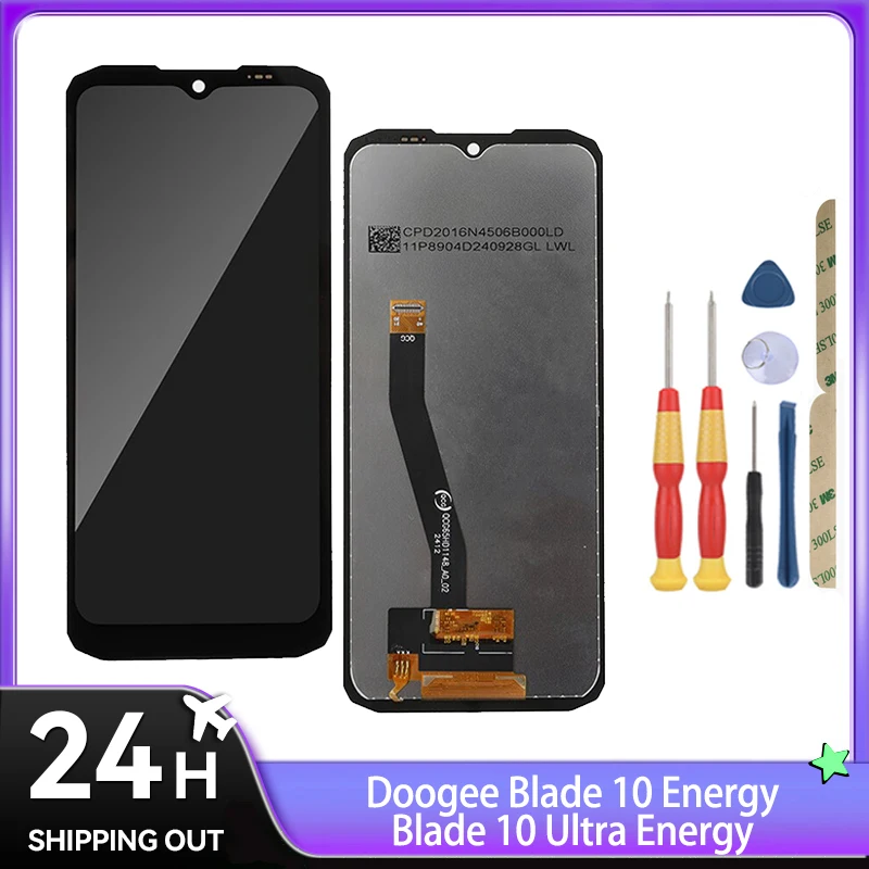 For DOOGEE Blade 10/Blade 10 Pro/Blade 10 Ultra/Blade 10 Ultra Energy/Blade 10 Energy / LCD Display + Touch Screen + With Tools