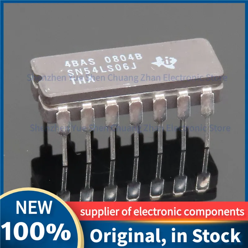 SNJ54LS09J SNJ54LS08J SN54LS06J DIP14 logic Chip IC 100% New original In Stock Consultation Before Placing an Order