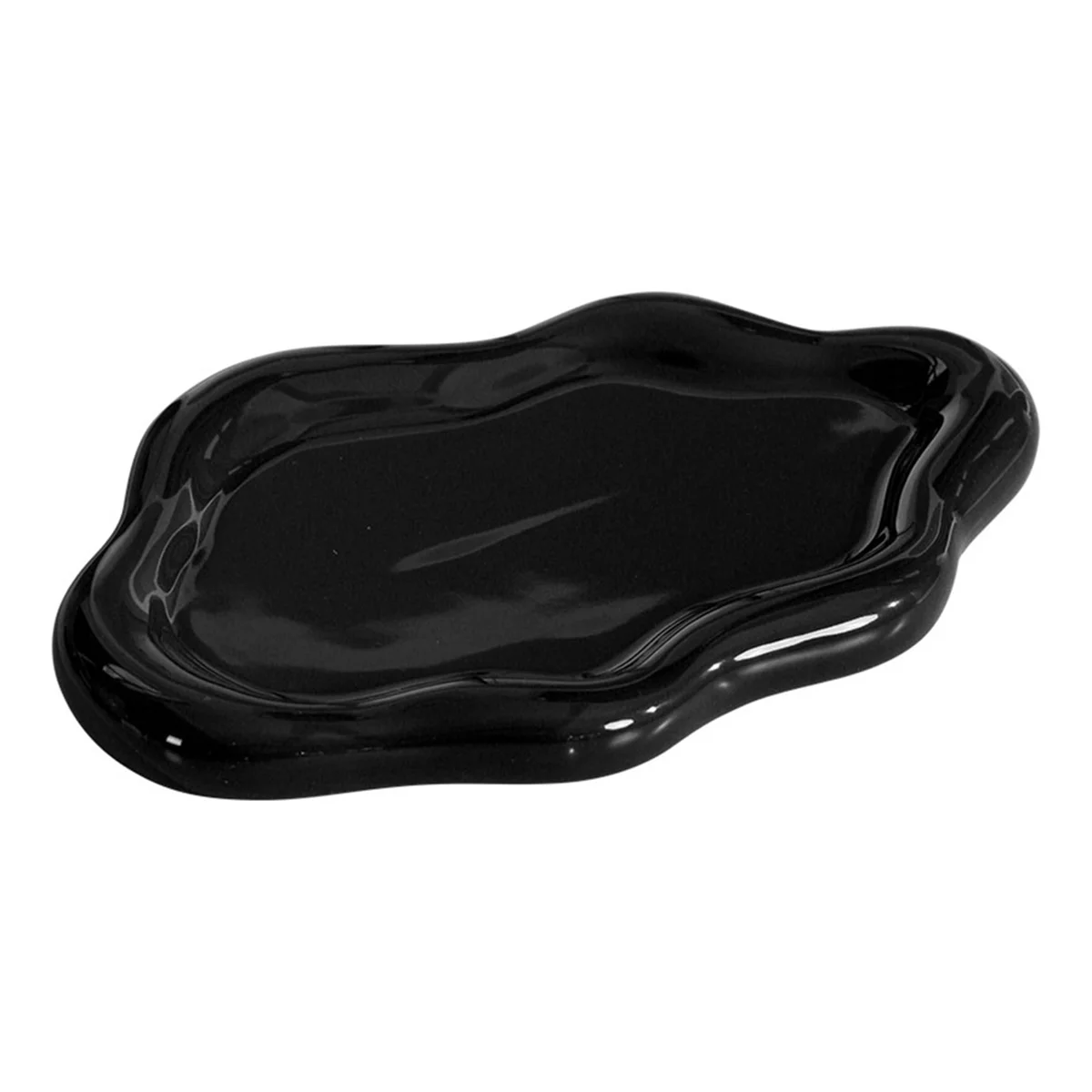 

Керамический поднос для ювелирных изделий, поднос для кольца, брелока, декор в форме облака, подставка для ювелирных изделий, декор для спальни, эстетический подарок B