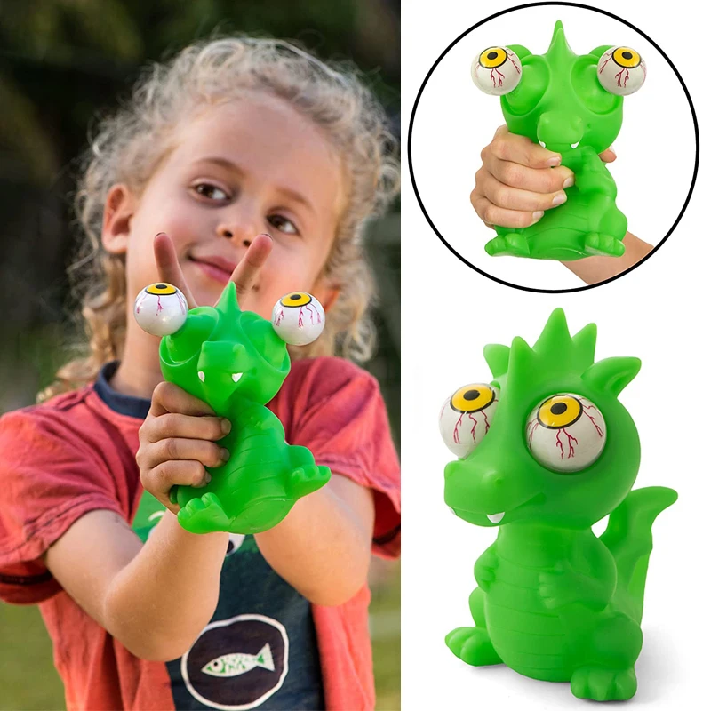 Squishy Animal Poping Eyes Funny Stress Relief Squeeze Toys Antistress Doll Pop Out Fidget Toys Relieve Stress Kids Adult Gifts