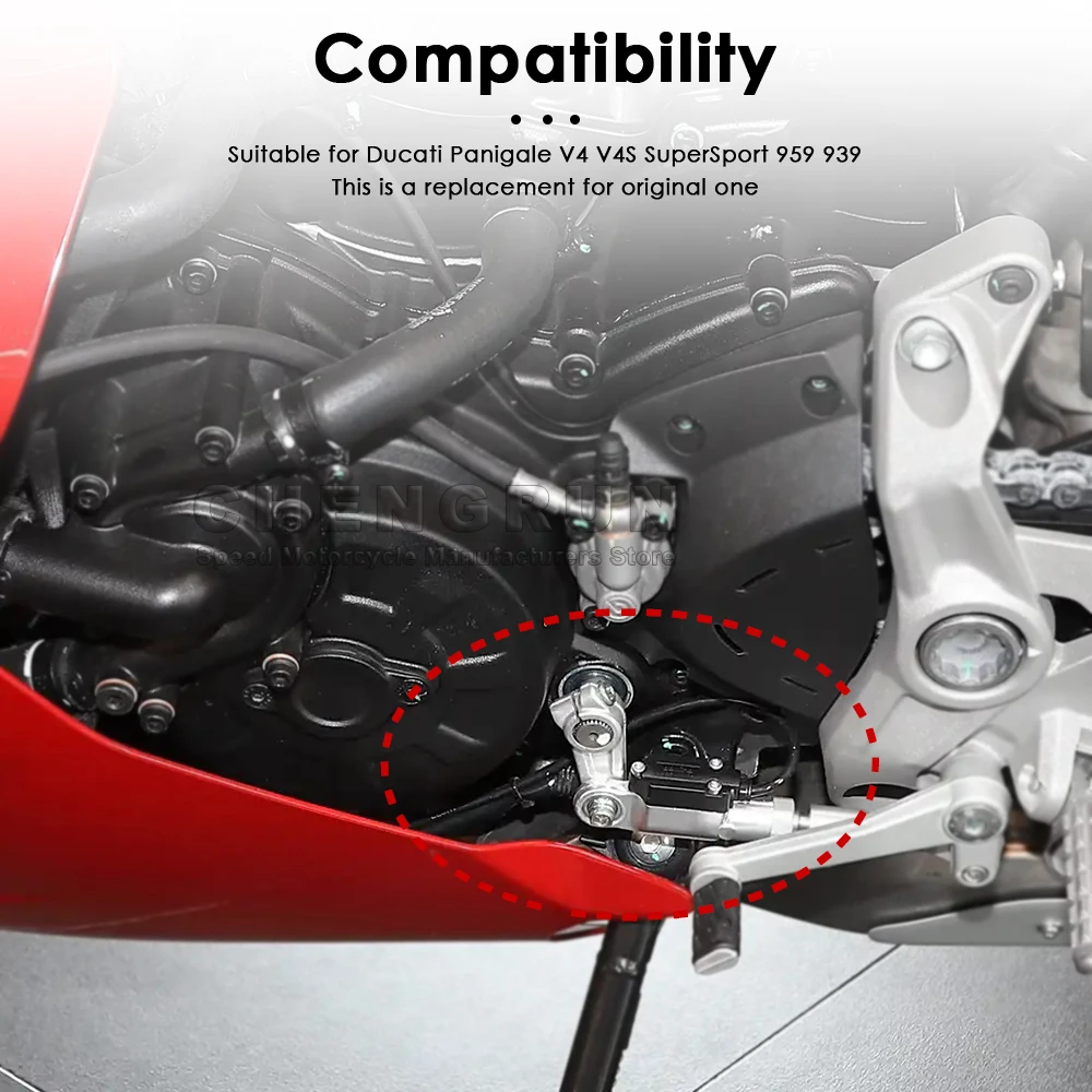 오토바이 퀵 시프트 블랙 센서, Ducati Panigale V4 V4S SuperSport 959 939 2018-2024 2023 2022 액세서리