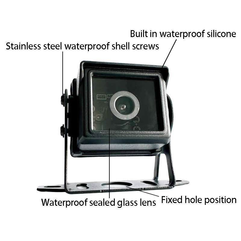 4K Outdoor IP66 Waterproof Camera 1080P Cam 1/3 Inch COMS 30fps 105 Degrees FF 2K USB Plug and Play Camera