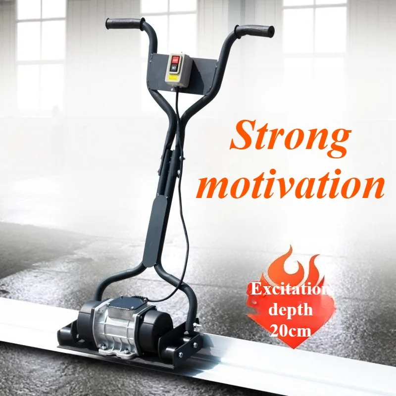 Electric Concrete Vibratory Screed With Vibrating Motor For Cement Floor Leveling And Paving Finishing Tool