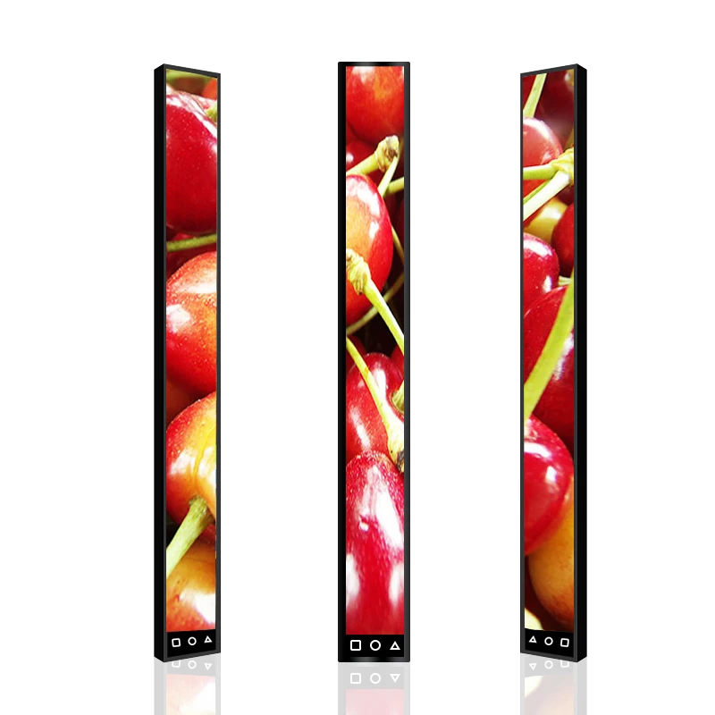 23.2 Inch bar Advertising Display, Rectangular Advertising Screen Indoor and Outdoor LED Display