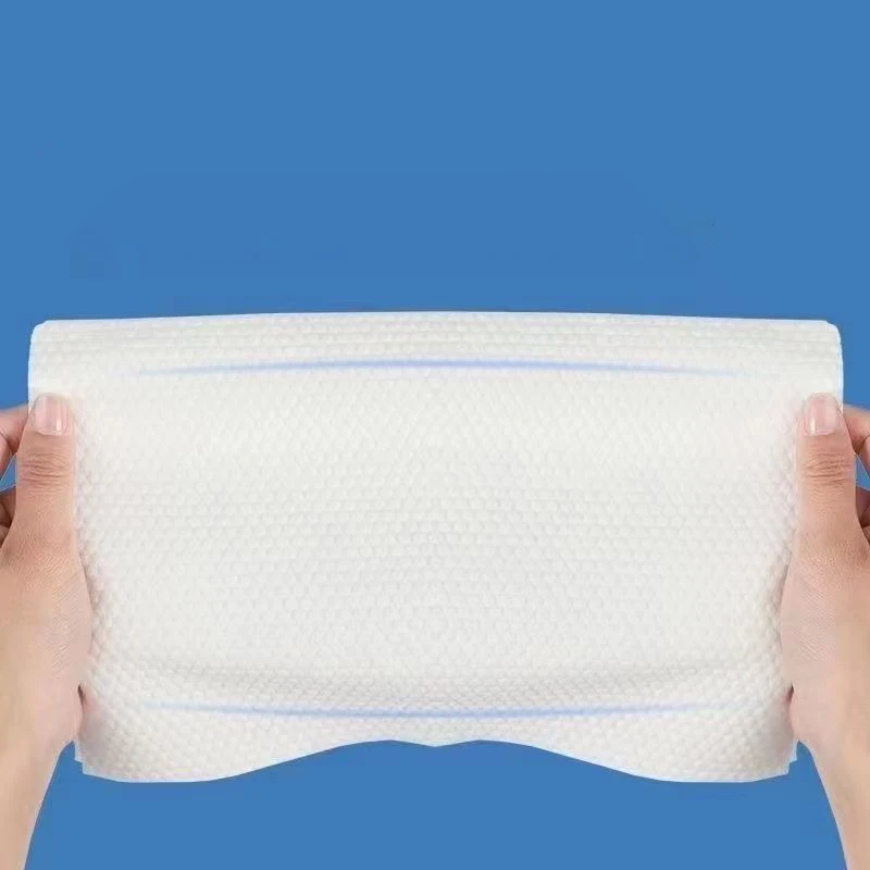 Lingettes démaquillantes en coton doux pour le visage, optique douce, nettoyage du visage, chiffon de support, multi-usage sec, soins de la peau, 300 feuilles