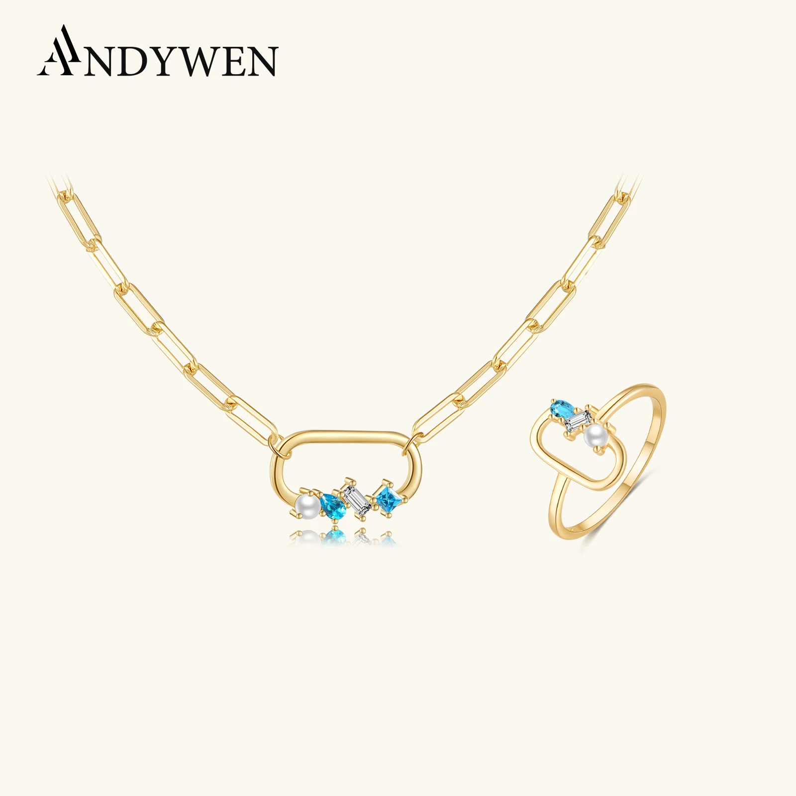 

Комплект из колье и серёг, из серебра 100% пробы