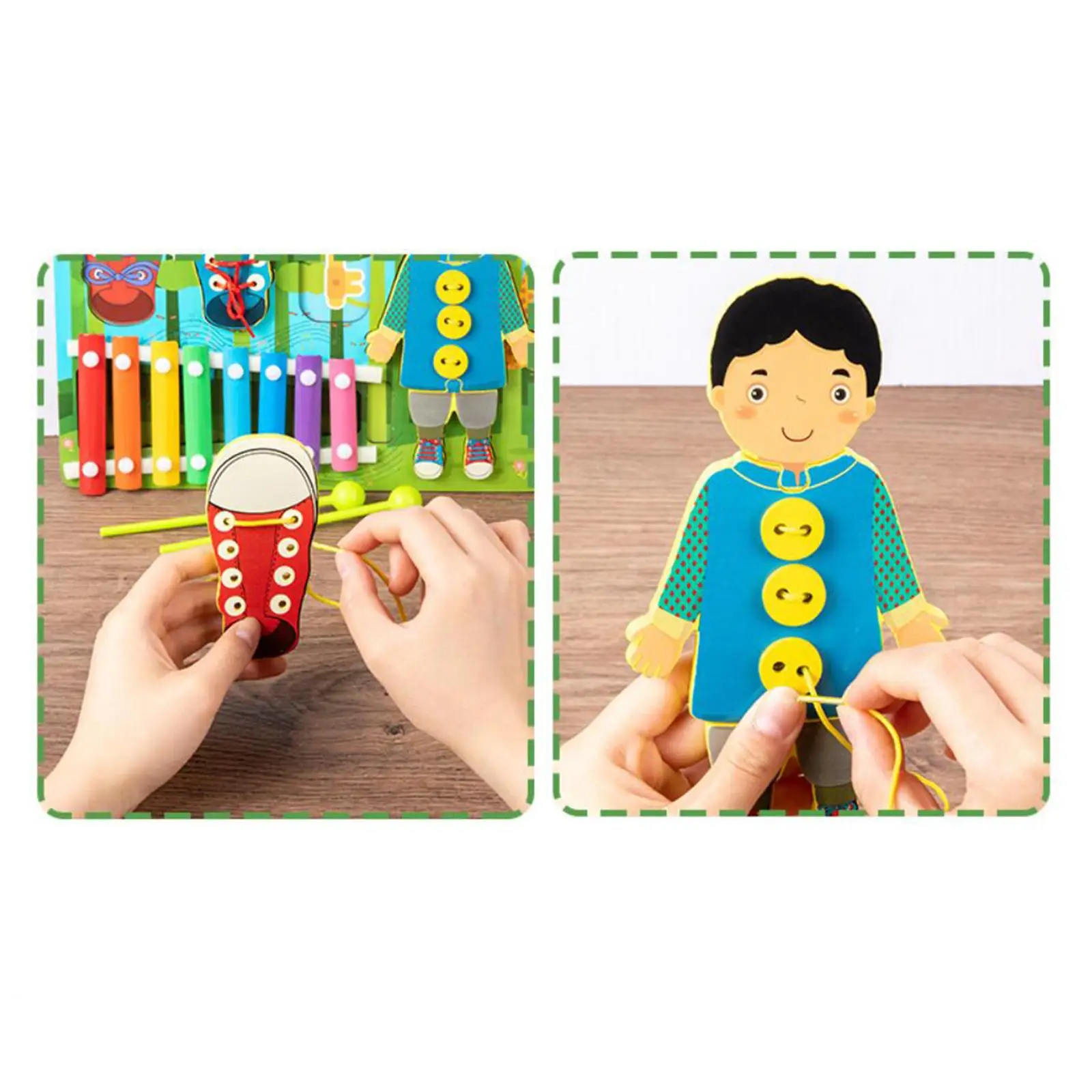 幼児向けインタラクティブおもちゃ-1～2歳の男の子と女の子向けの魅力的なアクティビティボード