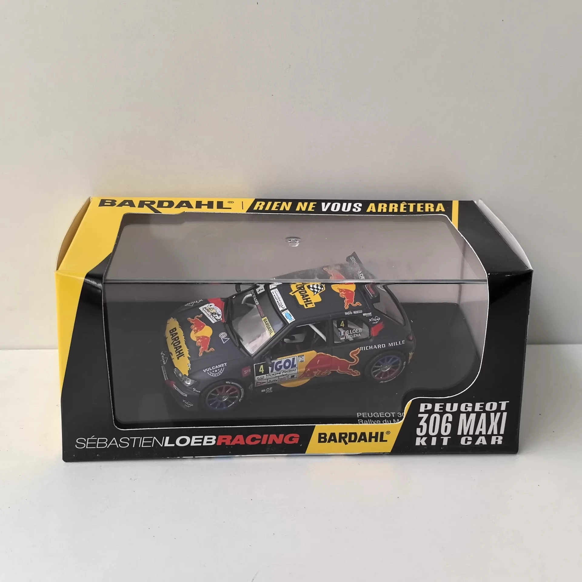 IXO 1/43 بيجو 306 ماكسي كيت 2021 # 4 نموذج سباق بيجو، سبيكة 3 سنوات #1
