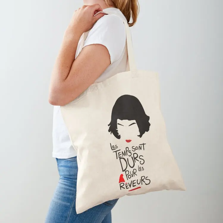 Amelie Poulain: Hard Times for Dreamers Film Tribute Tote Bag shopper bag woman custom bags shoping bag large size bags