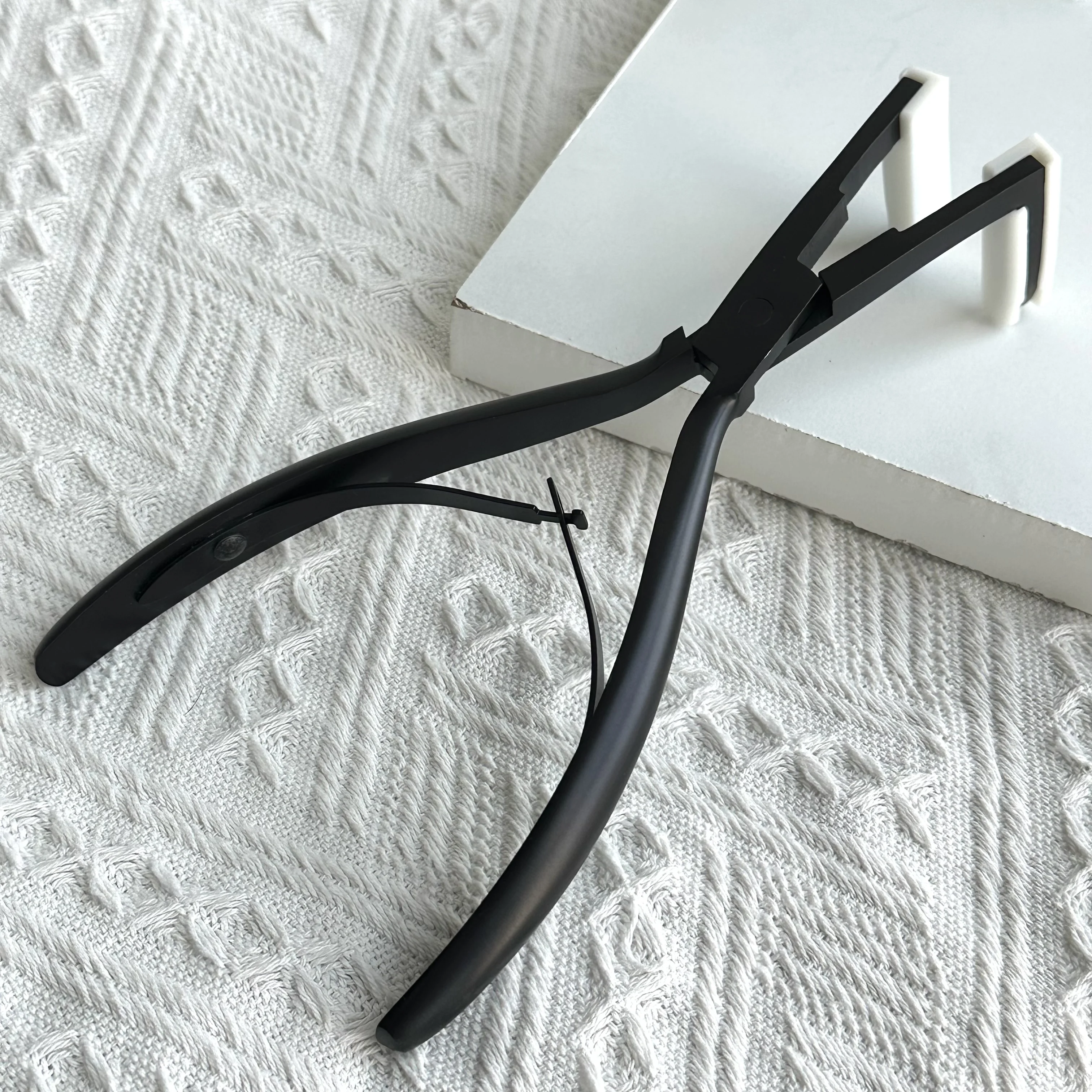 

1 PC 7 inch Silver Stainless Steel Pliers for tape hair extension Tape Sealing Pliers Keratin Hair Extensions Tools