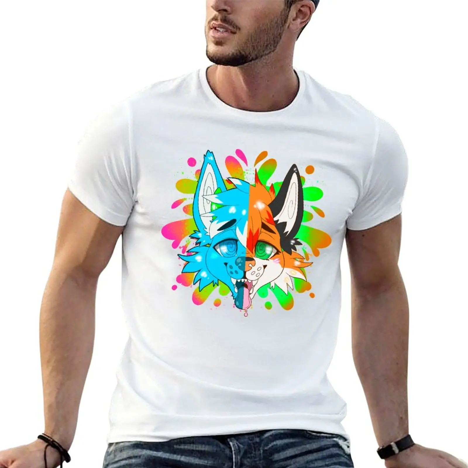 Splash Venmar & Quest T-Shirt croswit shirt man gifts for boyfriend plain white t shirts men