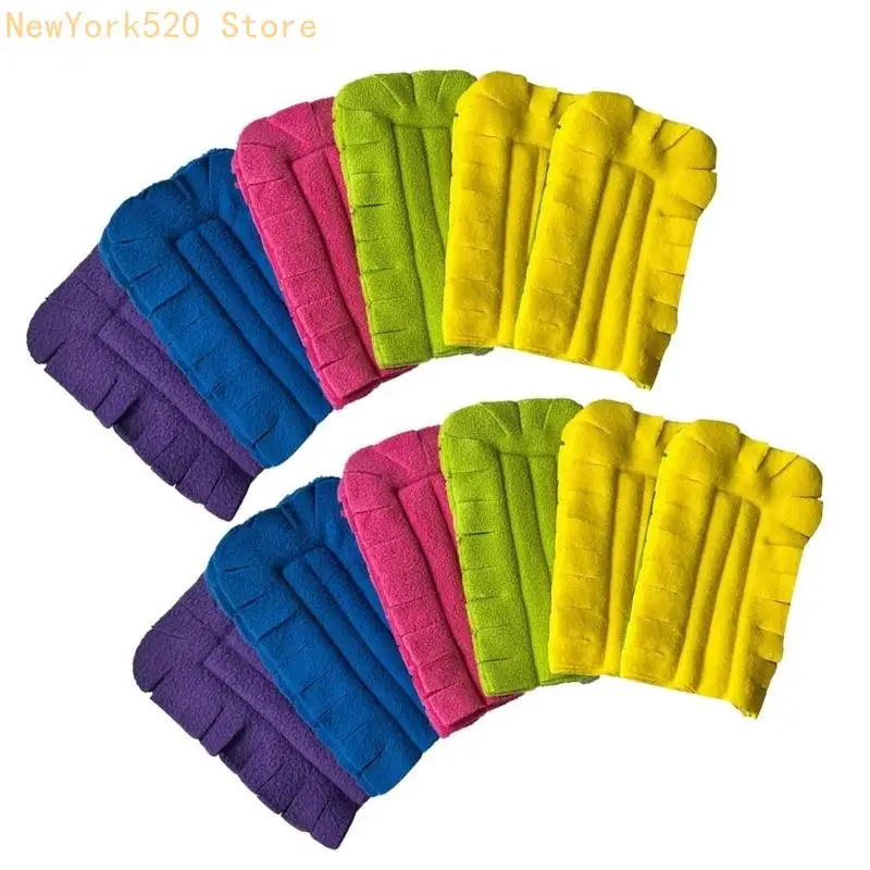 Microfiber Duster Refill Washable Fleece Dusting Pad For Efficient Home Cleaning N84C