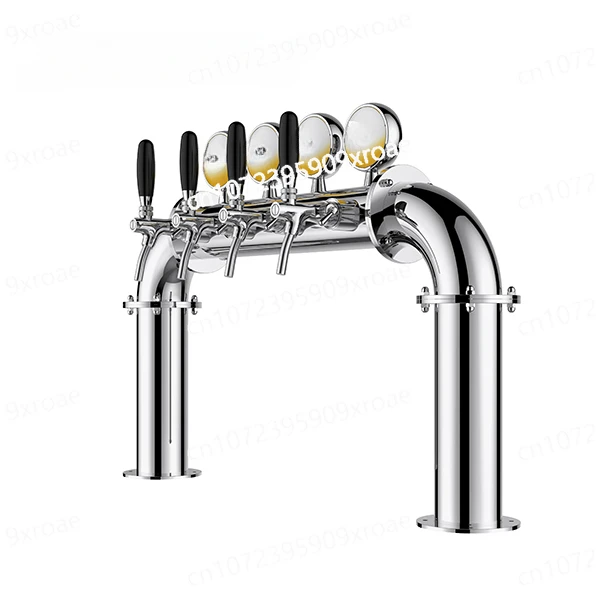 

Beer Distribution Equipment Bar Restaurant High-End Wine Column 4-Hole Small Door Type Wine Tower