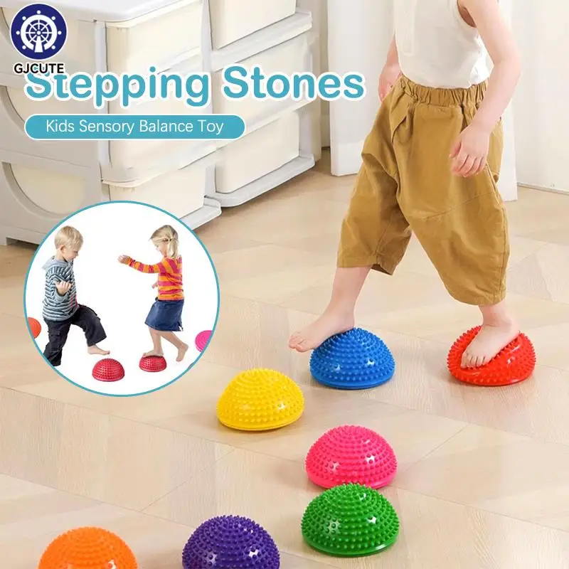 

Kids Balance Toy Balance Stepping Stone Durian Balance Ball Kids Sensory Balance Toy Autism Toy Fitness Massage Yoga Ball Games