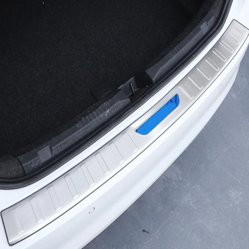 Auto esterno paraurti posteriore tronco trim piastra di copertura del pedale Per Il VW Volkswagen Passat B8 Berlina Variante Alltrack 2015 2016 2017 2018