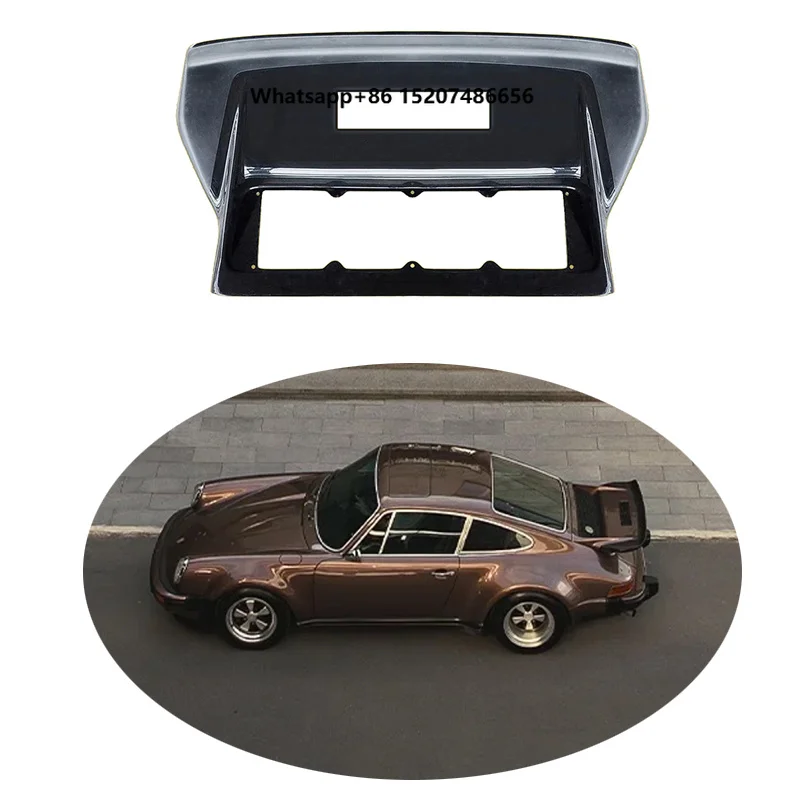 F/G Model 964 Backdate 930 Turbo Dry Carbon Fiber Whale Tail RSR Spoiler GT Wing  1964-1994 High Quality Polished
