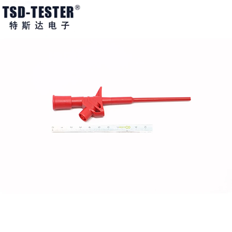 Free Shipping Safety Test Clip with 4mm Socket Connection Treminals Even at the Corner (2 Pcs Per Package)