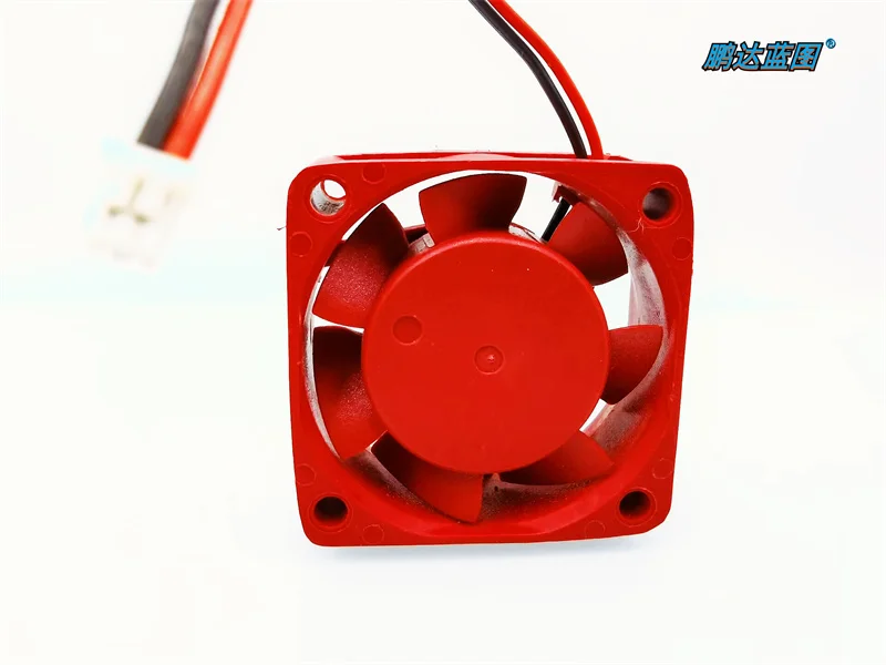 Pengda Blueprint 4015 5V 0.22A Red Frame Leaf 40 * 40 * 15MM 4CM DC Brushless Cooling Fan