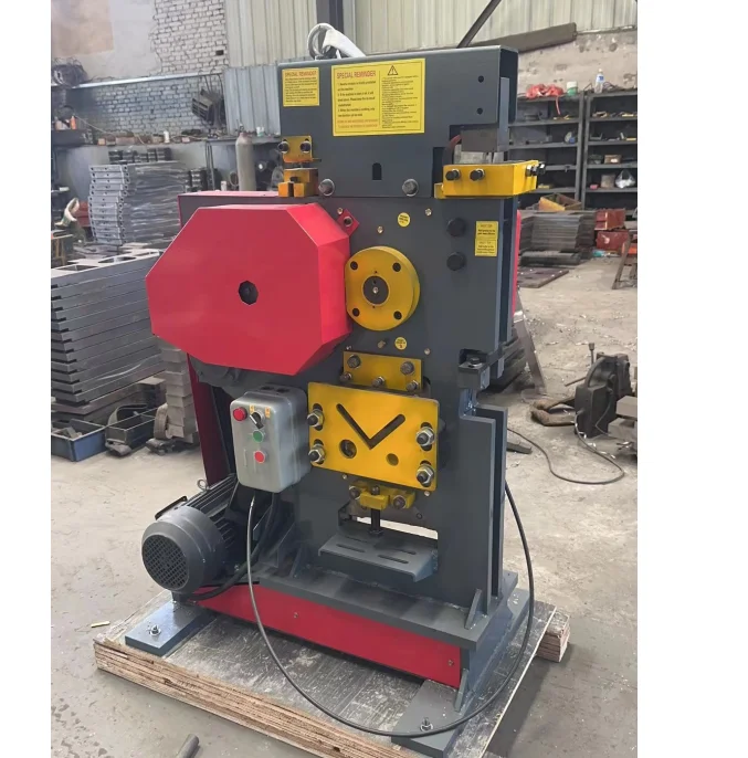 Electric Punching & Shearing Ironworker Machine Q32-10B High Strong Steel 12mm Shearing Capacity High Productivity