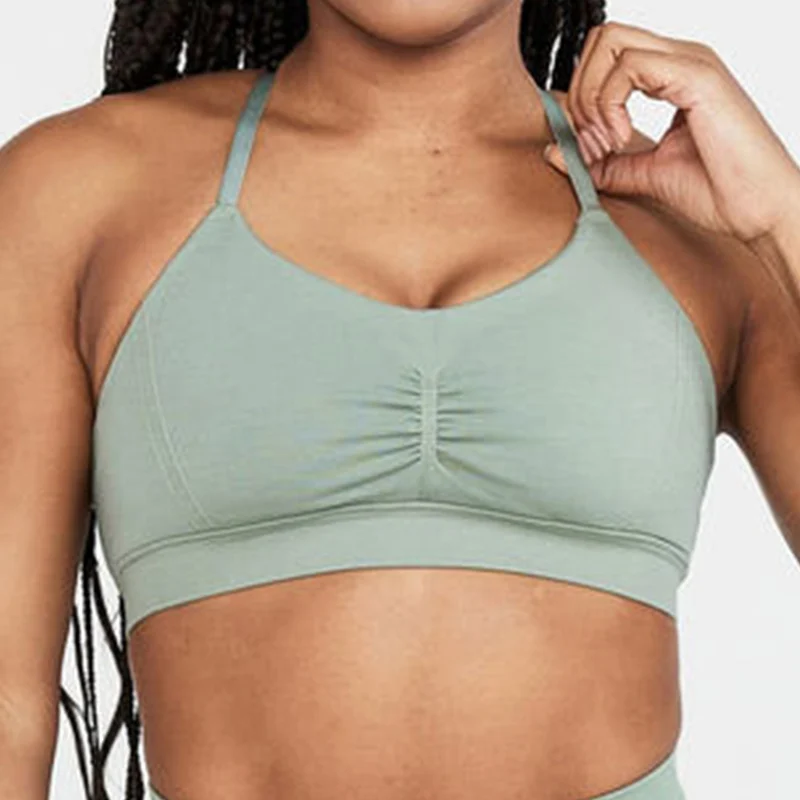 Seamless Yoga Bra Back Cross Buckle Strappy Sports Bra Sexiest Push Up Sport Bra Gym Bras Sportwear Woman Active Wear Women