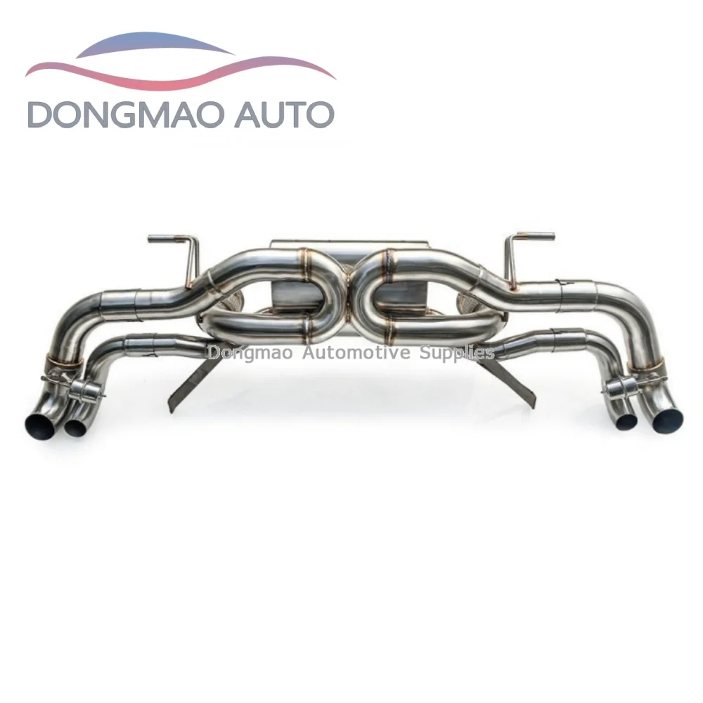 for Lamborghini Hurac a n LP580 LP610 5.2 2009-2014 Cat Back Sports Car Exhaust System with Valve