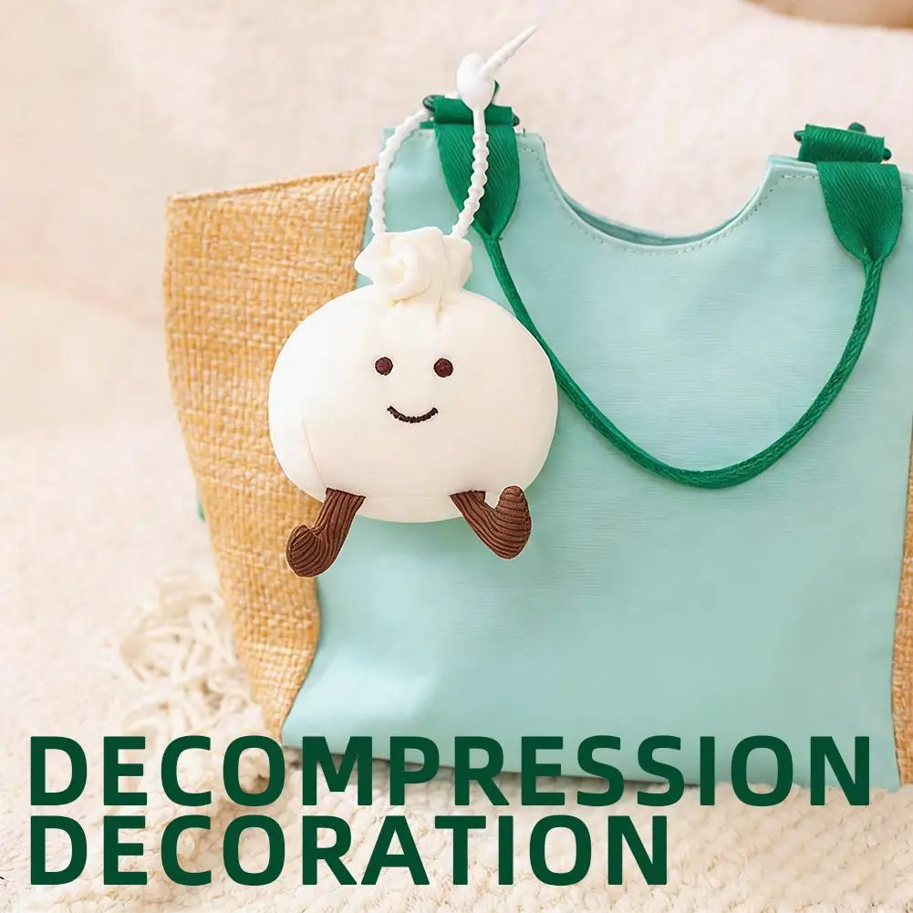 

Cartoon Baozi Series Backpack Keychain Pendant Plush Toys Bag Pendant Decoration Accessories For Holiday Gift A7p2
