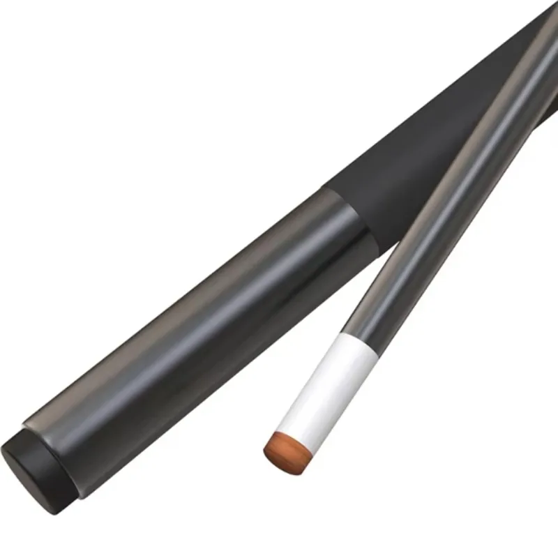High quality full carbon fiber billiard cue for snooker, with customizable tip sizes.