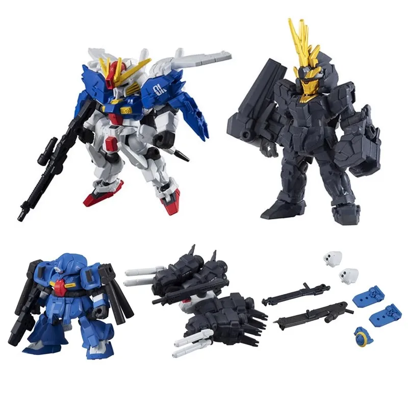 Bandai Original MOBILE SUIT ENSEMBLE 13 ガンダム・センチネル MSA-0011Sガンダム Assembly Model Kit Toys Collectible Gifts For Children