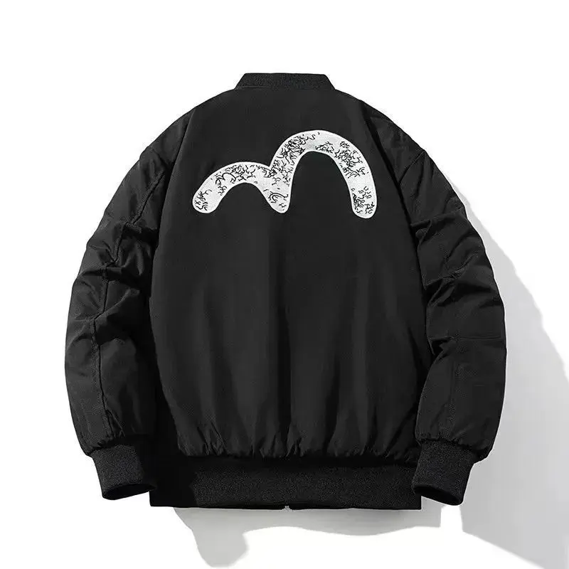 

Spring Autumn Letter Print Baseball Jaet ex Loose Fit Student Couple Outerwear Faionable Street Sle Windproof Long ...