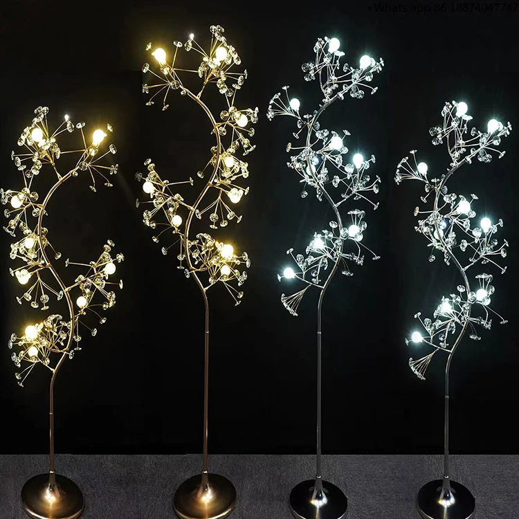 I270 Transparent Sparking Star Road Leading with Warm Light Wedding Decorative Props