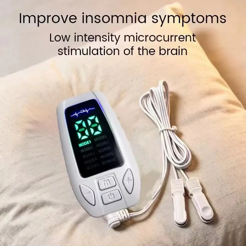 Cranial Electrotherapy Stimulation (CES) Device, Alpha Stim Insomnia Sleeping Aid, Anti-Anxiety Depression Therapy Machine