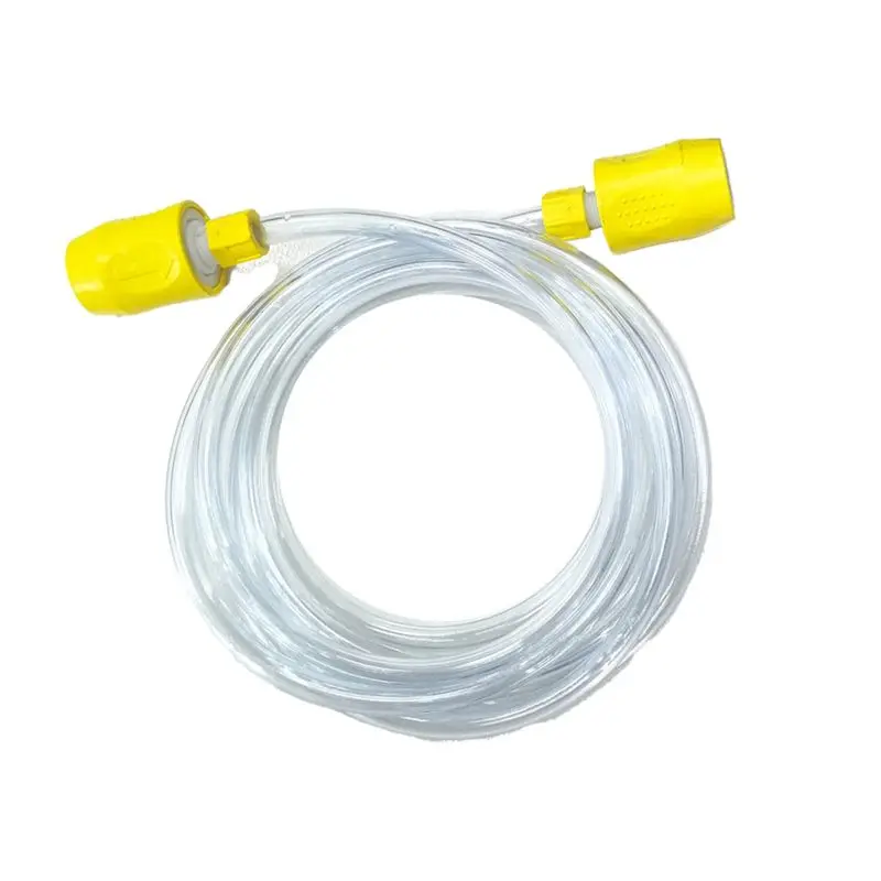AEE8-Suitable For Karcher PUZZI 8/10 Spray Pump 2.5M Water Inlet Pipe Yellow Connector 4.446-023.0,Pressure Washers