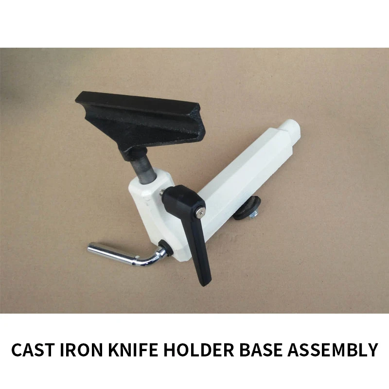 Woodworking lathe tool holder base assembly, cast iron tool holder seat,  bracket, homemade  DIY lathe accessories