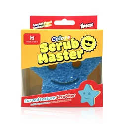 Scrub Master - Scratch-Free Multipurpose Dish Sponge - BPA Free & Made with Polymer Foam - Stain & Odor Resistant Kitchen Sponge