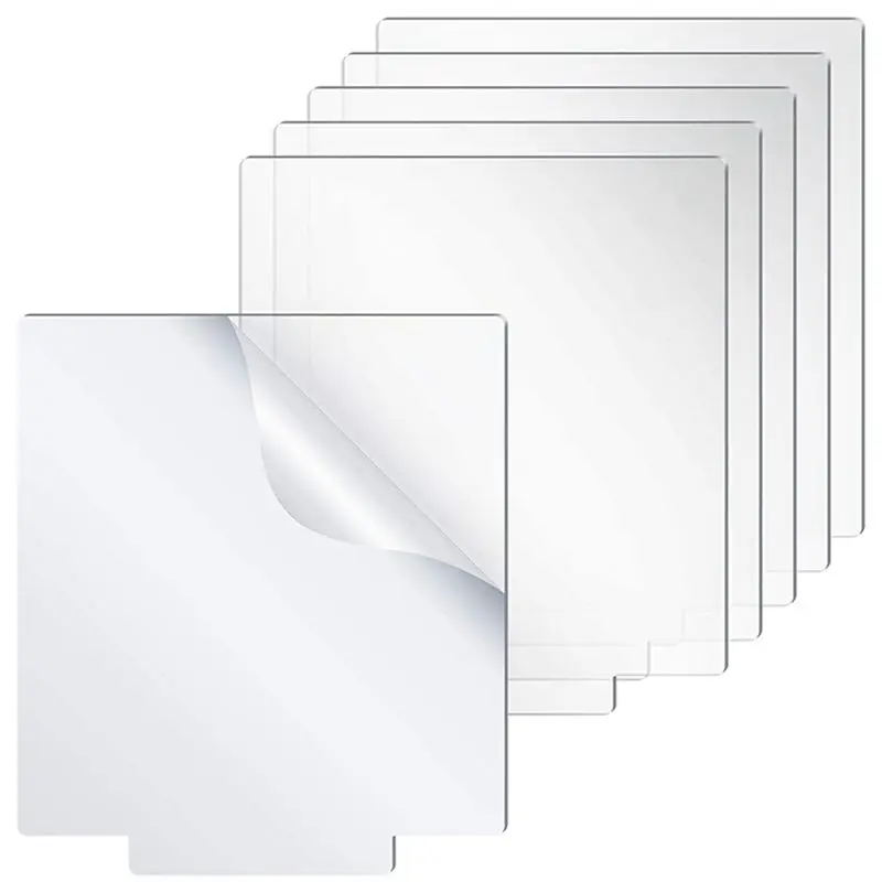 

Acrylic Sheet Clear Cast For LED Light Base Table Signs DIY Display Projects Craft Ledlights For Projects 24 Pieces