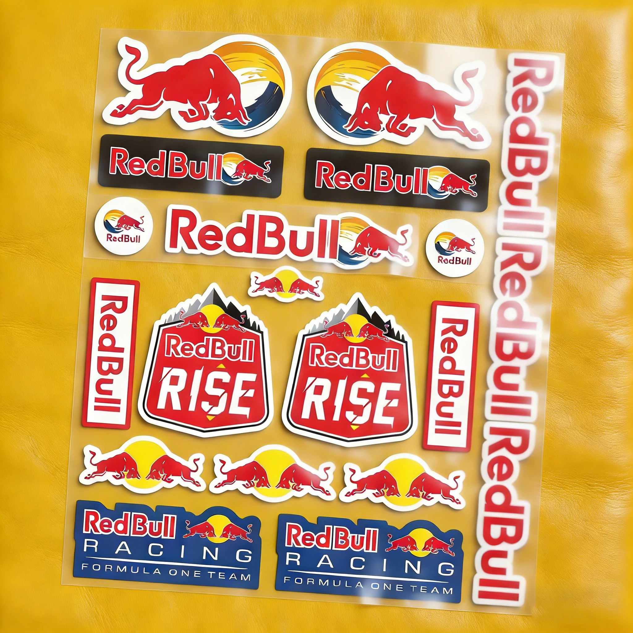 Pegatina Oficial de Red Bull – Logotipo Edición Racing