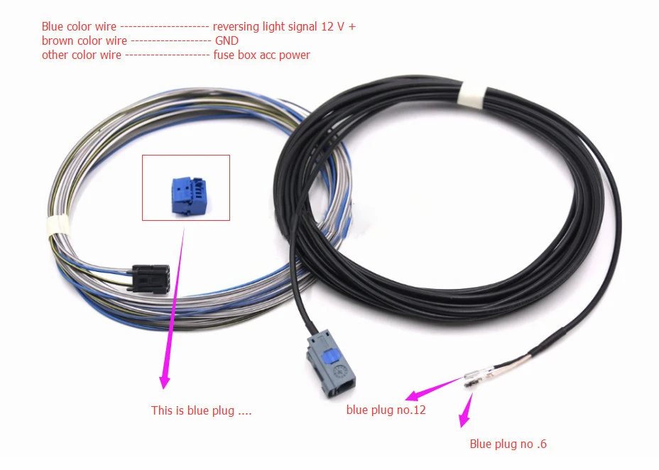 FOR Skoda Citigo REAR VIEW CAMERA With Guidance Lines