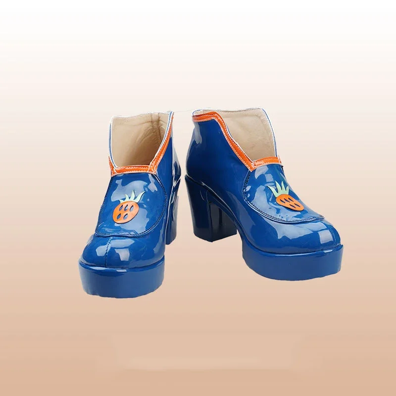 Anime JoJos Bizarre Adventure Pannacotta Fugo Cosplay Schuhe PU Leder Schuhe Cosplay Prop Halloween Stiefel Nach Maß