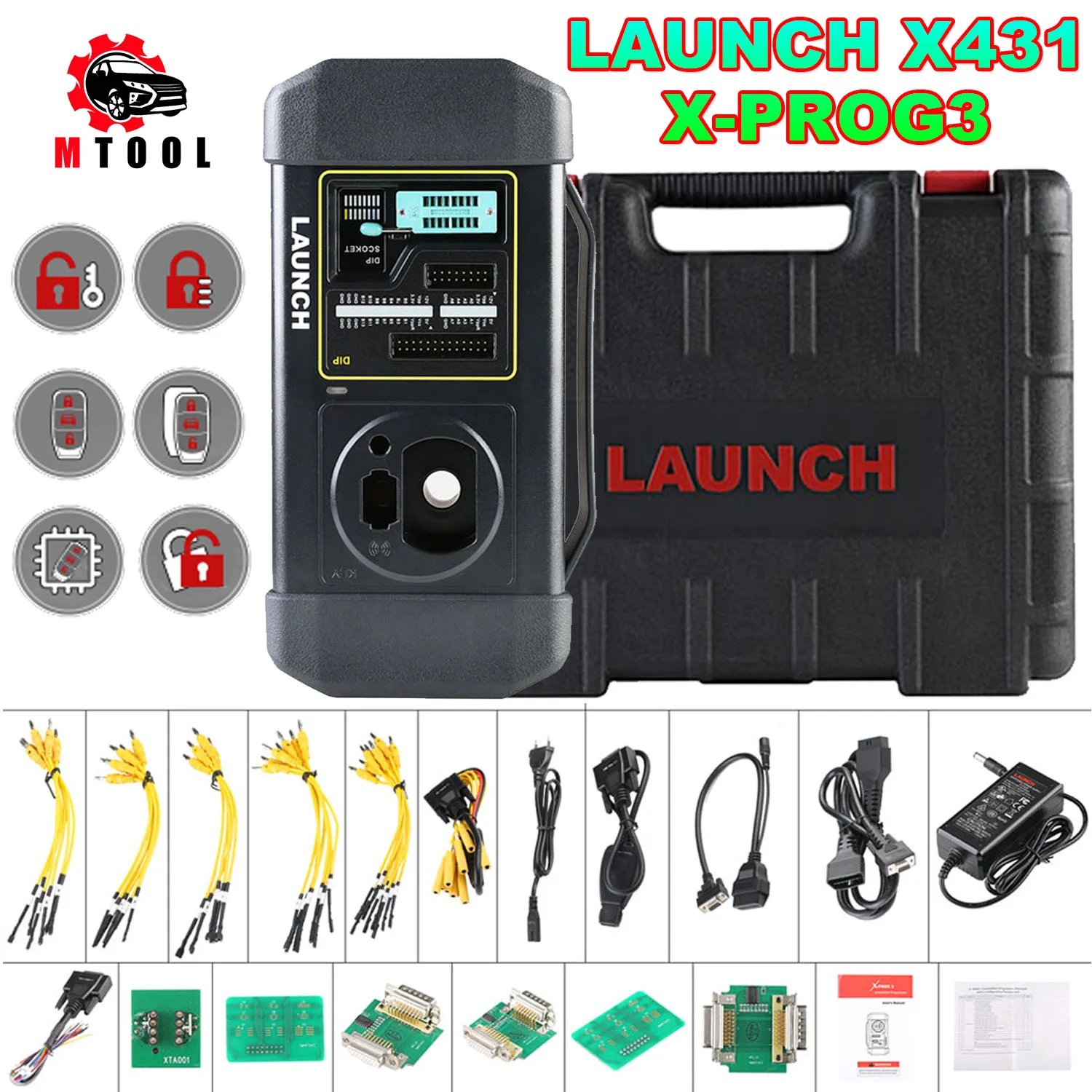 

LAUNCH X431 X-PROG 3 Key Programming Immobilizer Programmer Key programmer tool For X431 V PRO3S+ PAD V PAD VII Xprog3 Xprog 3