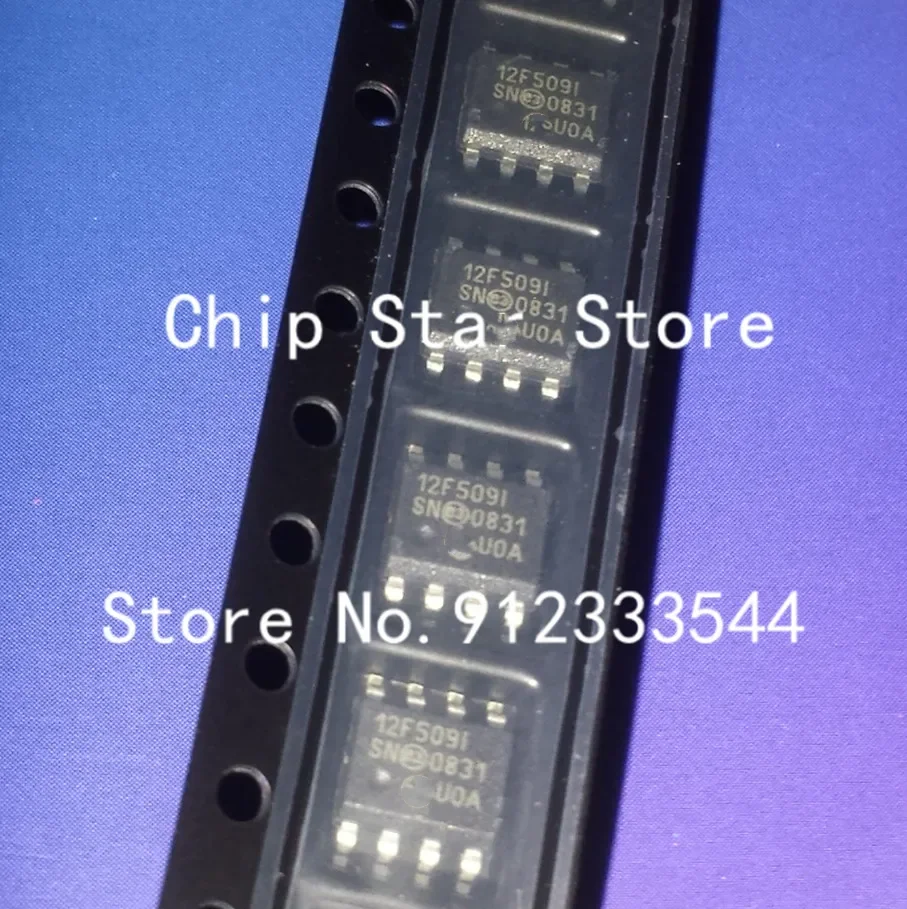 5-100pcs  PIC12F509-I/SN PIC12F509T-I/SN PIC12F509 SOIC8  8Bit Microcontrollers MCU 100%New And Original