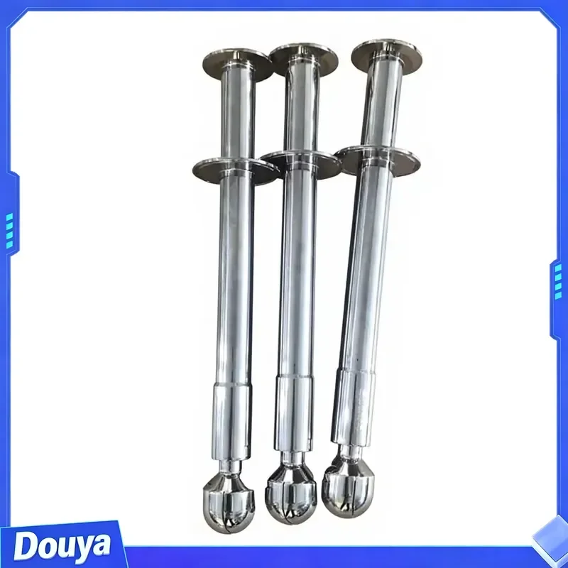 Sanitary 316L Stainless Steel Rotary Spray Ball 360 Degree Slit Type CIP Tank Cleaning Nozzle for Food & Beverage Industry